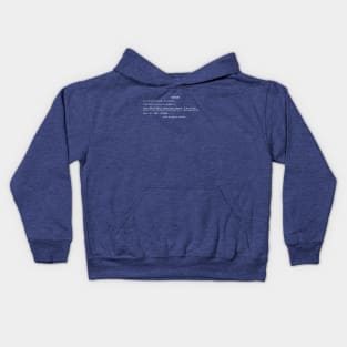 Blue Screen of Death Kids Hoodie